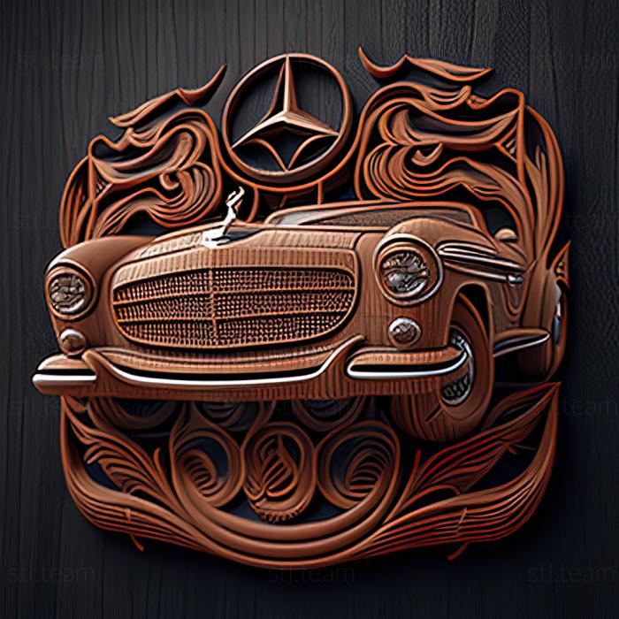 3D модель Mercedes Benz F100 (STL)